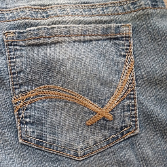 👑 Reign Bootcut Denim Jeans Size 14 (Short) - Picture 8 of 16